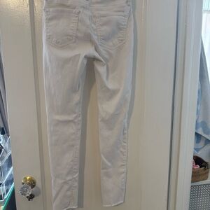 Ag Adriano Goldschmied Skinny White Jeans